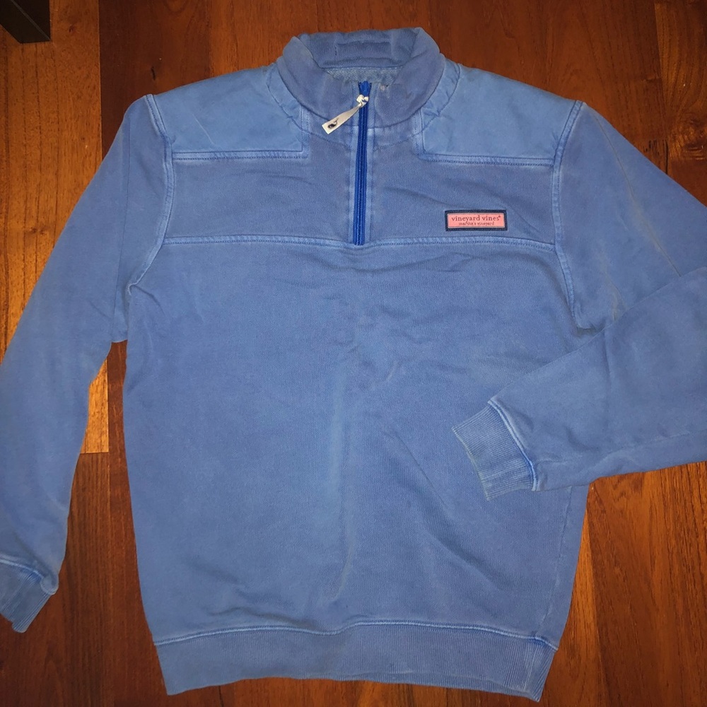 Vineyard Vines Shep Shirt classic blue faded